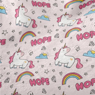 Shining Hope Unicorn Minky