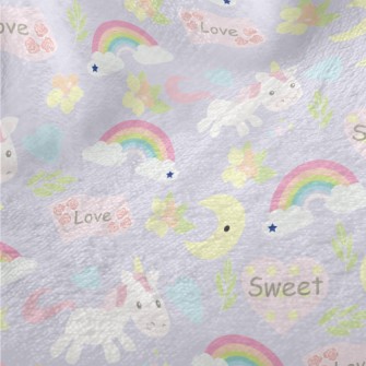Sweetheart Unicorn Minky
