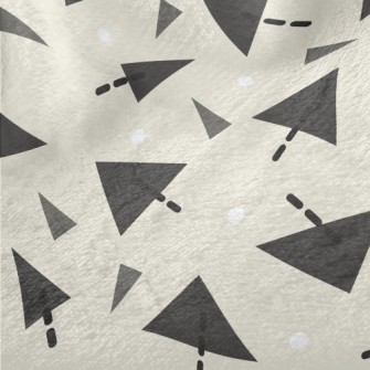 Arrow Dotted Triangle Minky