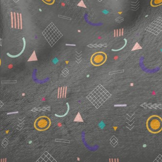 Creative Geometric Shapes Minky