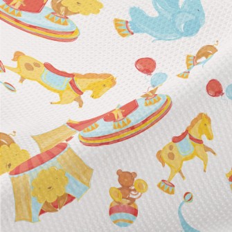 Animal Carousel Piqué