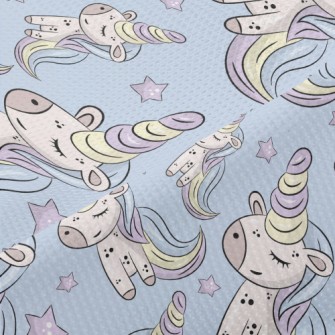 Beautiful Spotted Unicorn Piqué