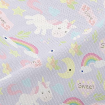 Sweetheart Unicorn Piqué