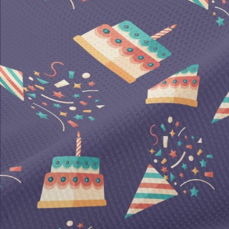 Birthday Colorful Cake Piqué