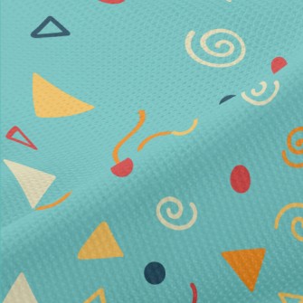Triangle Dot Vortex Piqué