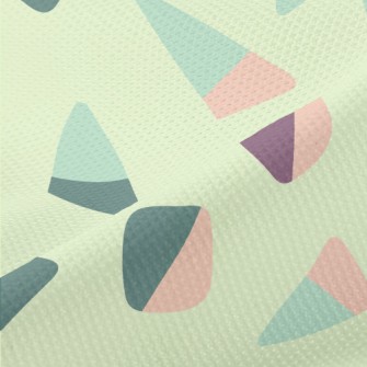 Bicolor Polygon Piqué