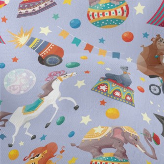Animal Circus Show Lightweight Performance Linen