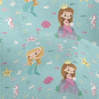 Mermaid Princess Lightweight Performance Linen