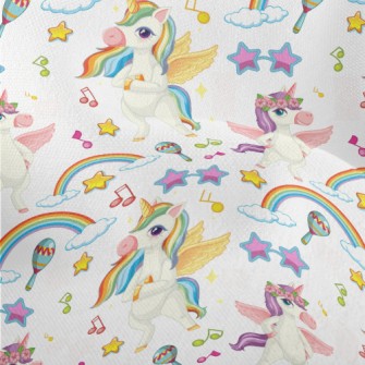 Happy Dancing Unicorn Lightweight Performance Linen