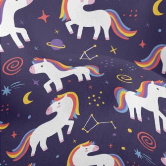 Unicorn And Galaxy Lightweight Performance Linen