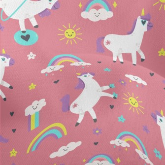 Lively And Active Unicorn Lightweight Performance Linen