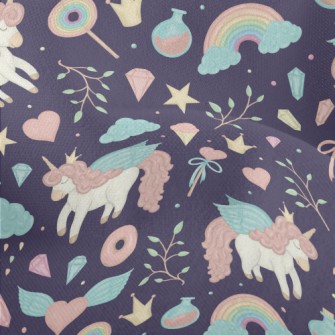 Magical Unicorn Queen Lightweight Performance Linen