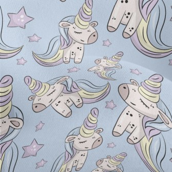 Beautiful Spotted Unicorn Lightweight Performance Linen