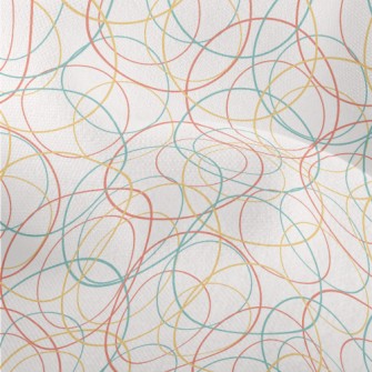 Three Color Crossed Circles Lightweight Performance Linen