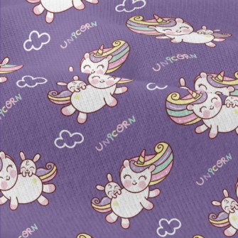 Smiley Unicorn Bunny Modern Jersey