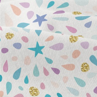 Water Drop Star Sequins Modern Jersey