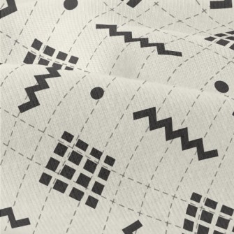 Dashed Square Modern Jersey