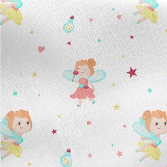 Leprechaun Little Fairy Jersey Backed Fleece