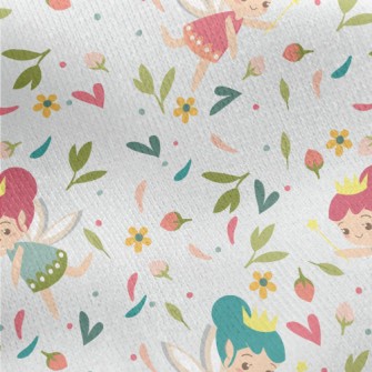 Forest Elf Princess Jersey Backed Fleece