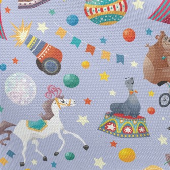 Animal Circus Show Pongee