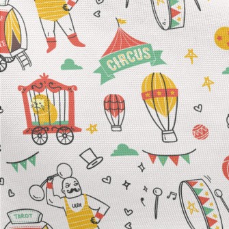 Traveling Circus Pongee