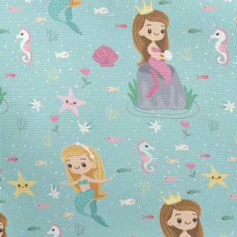 Mermaid Princess Pongee