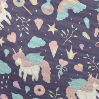 Magical Unicorn Queen Pongee
