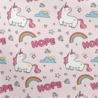 Shining Hope Unicorn Pongee