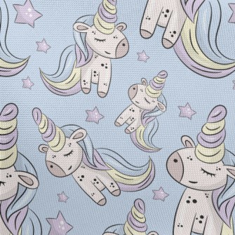 Beautiful Spotted Unicorn Pongee