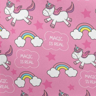 Magical Real Unicorn Pongee