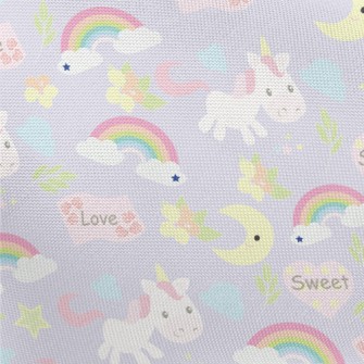 Sweetheart Unicorn Pongee