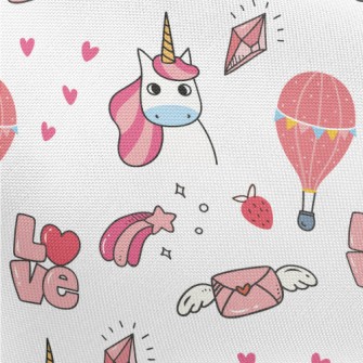 Love Letter Hot Air Balloon Pongee
