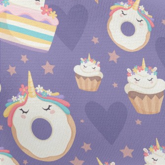 Unicorn Shaped Cake Pongee