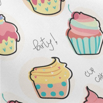 Delicious Cup Cake Pongee