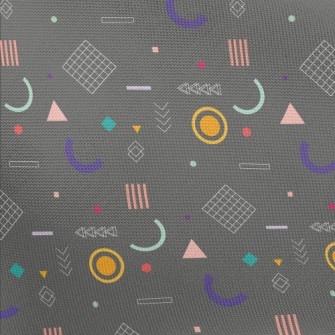 Creative Geometric Shapes Pongee
