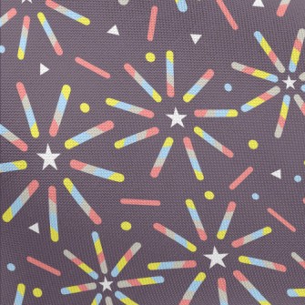 Colorful Star Fireworks Pongee