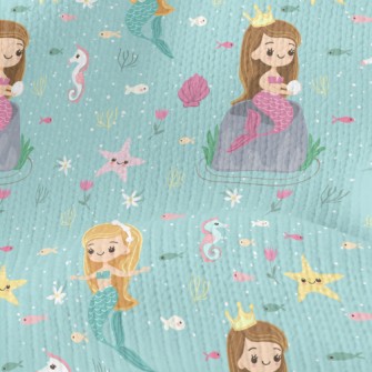Mermaid Princess Stretch Jersey
