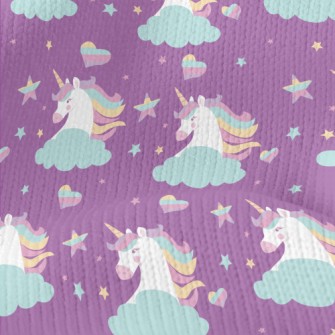 Fantasy Colorful Unicorn Stretch Jersey