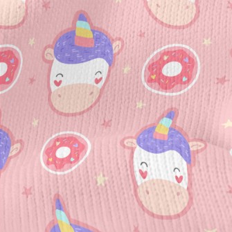 Unicorn Donuts Stretch Jersey
