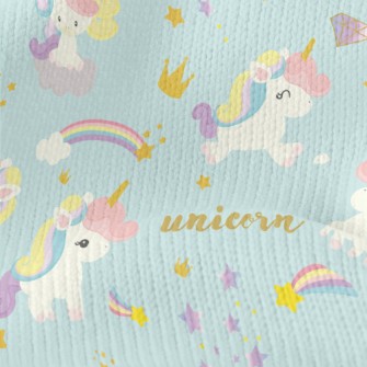 Cute Baby Unicorn Stretch Jersey