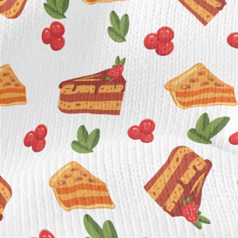 Caramel Cream Cake Stretch Jersey