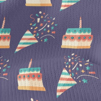 Birthday Colorful Cake Stretch Jersey