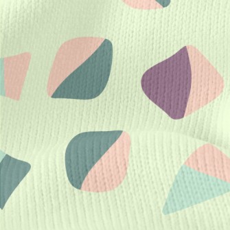 Bicolor Polygon Stretch Jersey