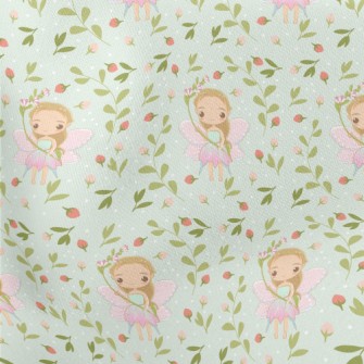 Flower Elf Little Girl Lightweight Cotton Poplin