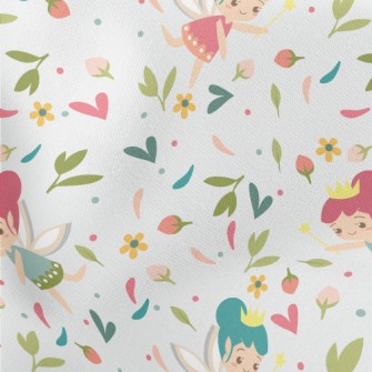 Forest Elf Princess Lightweight Cotton Poplin