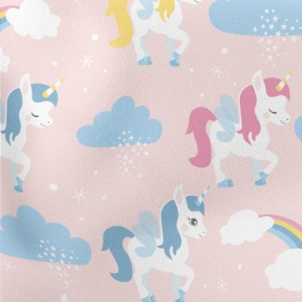 Beautiful Unicorn Companion Lightweight Cotton Poplin