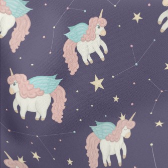 Unicorn Constellation Lightweight Cotton Poplin