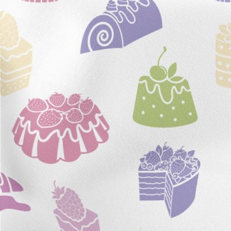 Delicious Dessert Lightweight Cotton Poplin