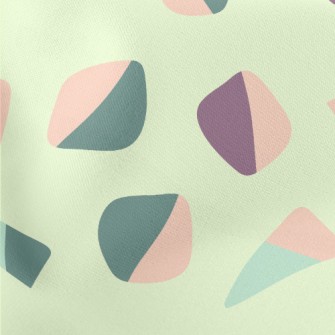 Bicolor Polygon Lightweight Cotton Poplin