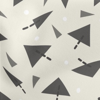 Arrow Dotted Triangle Lightweight Cotton Poplin